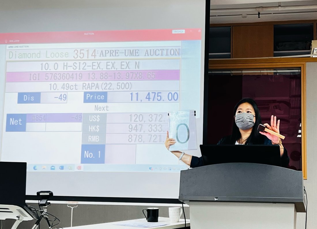 国際市場の活発な競り